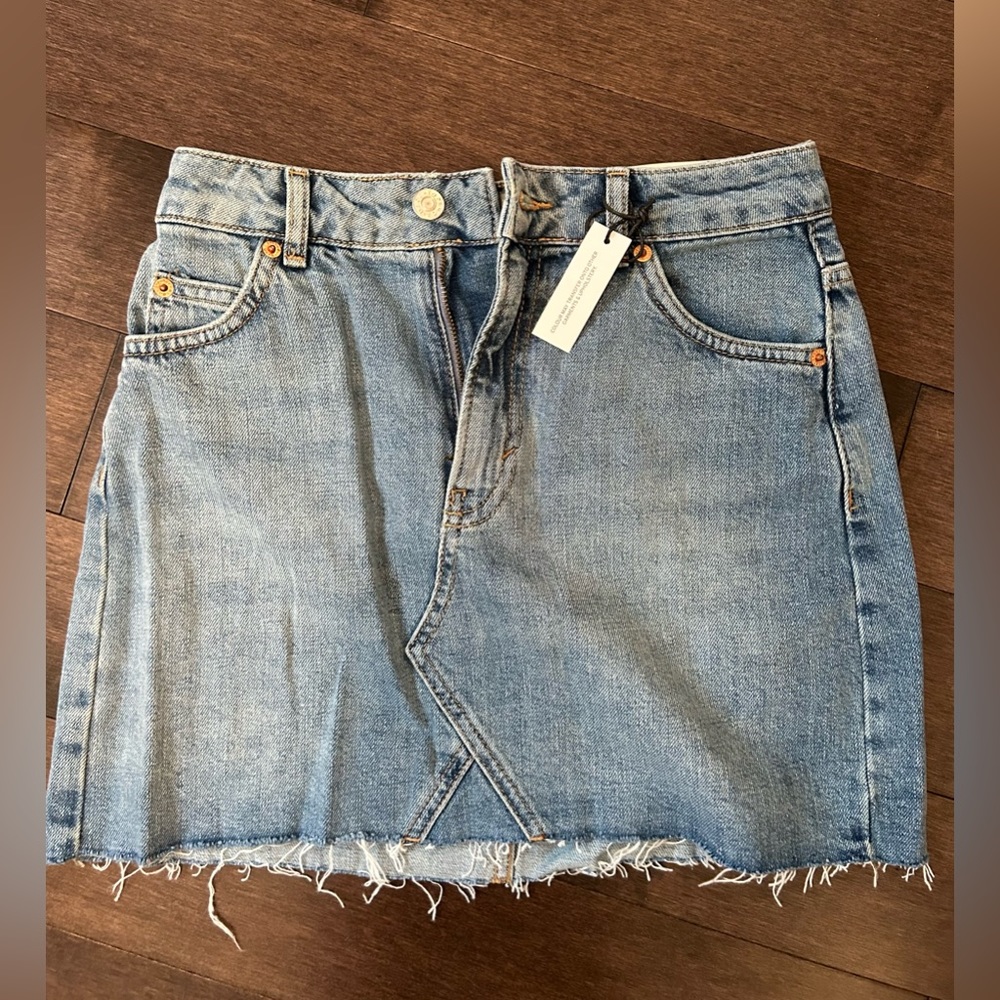 Topshop Denim Skirt